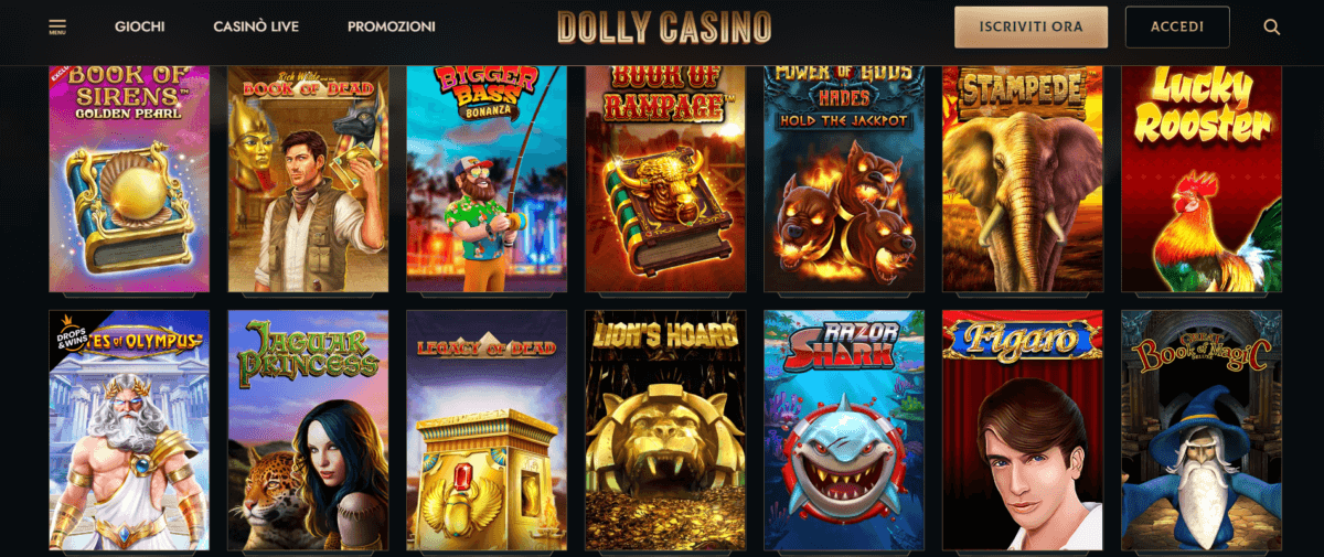 dolly casino senza documenti