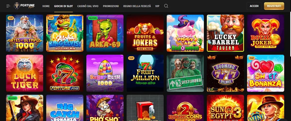Fortune Play casino online senza documenti